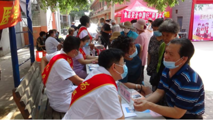 沈陽(yáng)市安寧醫(yī)院參與北站街道新時(shí)代文明實(shí)踐志愿服務(wù)大集 聚焦社會(huì)經(jīng)濟(jì)咨詢服務(wù)